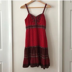 Free people red dress
